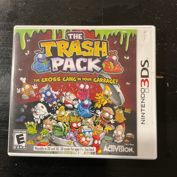 Nintendo 3DS The Trash Pack (2012) CIB Tested - Picture 1 of 5